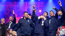 Duvnjak, Pešić i Martinović na dočeku 