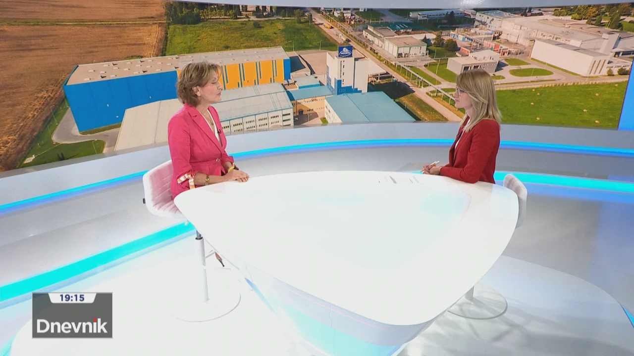 Martina Dalić u Dnevniku HTV-a