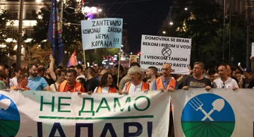 Lanjski prosvjed protiv rudarenja litija u Beogradu