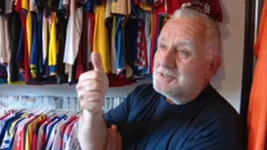 Ivica Miškić, kolekcionar nogometnih dresova