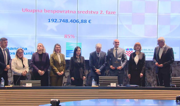 Hrvatskim vodama uručen ugovor za drugu fazu projekta zaštite od poplava