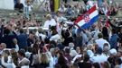 Papa Lav XIV. i hrvatski hodočasnici u Rimu  