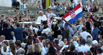 Papa Lav XIV. i hrvatski hodočasnici u Rimu  