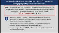 Povećanje naknade za komplikacije u trudnoći i bolovanja, Foto: HTV/HRT