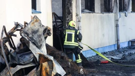 Vatrogasci su cijelu noć radili na požarištu