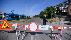 Zatvoren dio prometne Horvaćanske