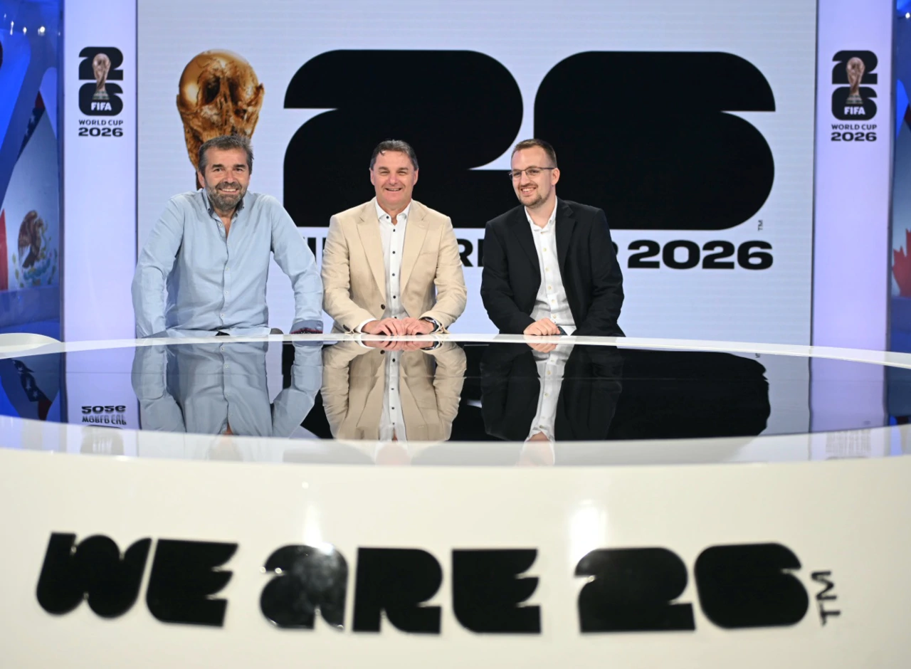 Krešimir Gotlin, Samir Toplak, Dameo Ramić-Kovačić, Foto: Renato Branđolica/HRT