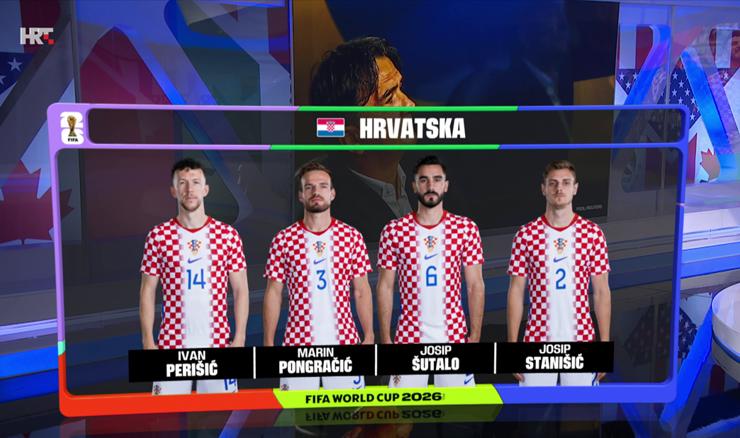 Potencijali sastav Hrvatske protiv Portugala