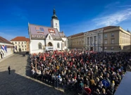 Prosvjed "Dosta je! Odmah na izbore", Foto: Luka Stanzl/Pixsell