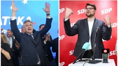 Andrej Plenković i Peđa Grbin