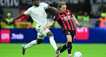 Luka Modrić u akciji protiv Rome