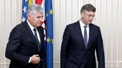 Andrej Plenković und Dragan Čović 