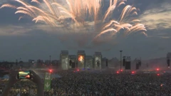 Počeo Thompsonov koncert, hipodrom pun do posljednjeg mjesta, Foto: HTV/HRT