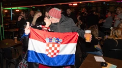 Slavlje nakon prolaska u finale