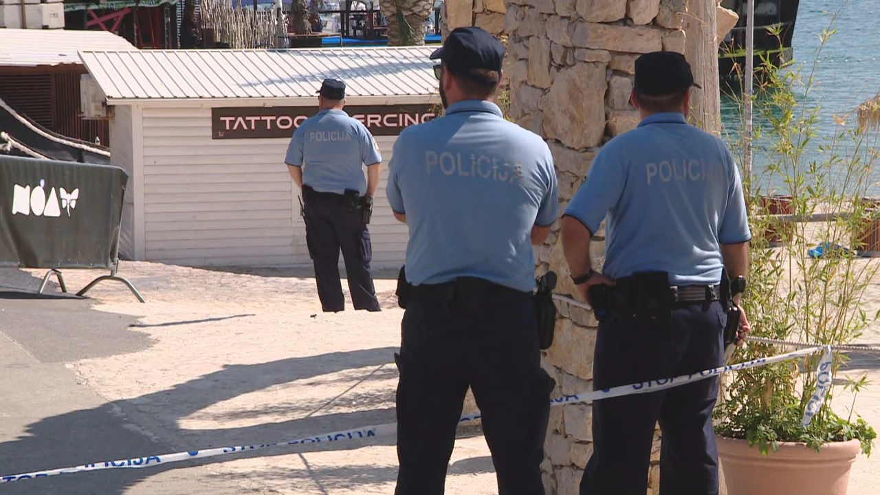 Pucnjava na Pagu, Foto: HTV/HRT