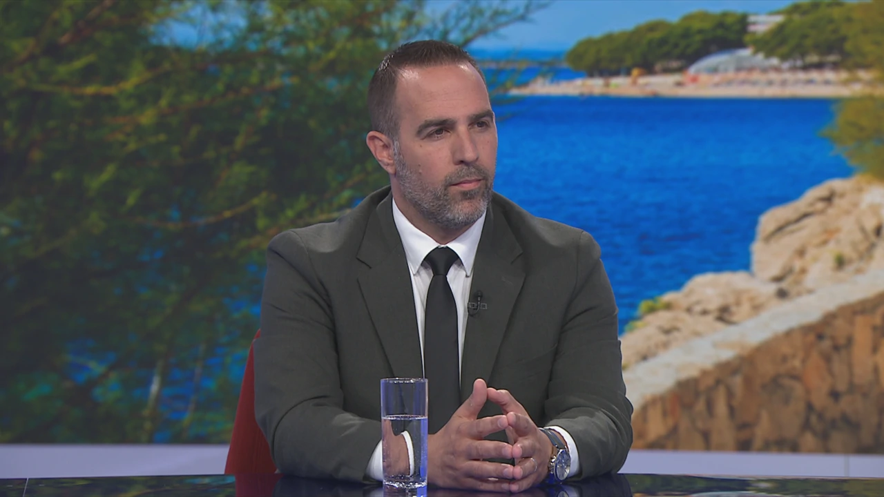 Bernard Zenzerović, direktor Udruge poduzetnika u hotelijerstvu Hrvatske, Foto: HTV/HRT