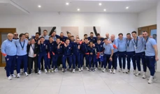 Doček brončane hrvatske futsalske reprezentacije, Foto: Davor Puklavec/PIXSELL