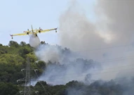 Požar kod Pule, Foto:  Ziga Zivulovic/F.A. Bobo /PIXSELL