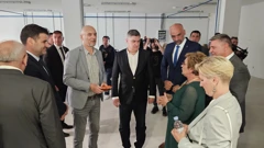 Predsjednik Zoran Milanović u prostoru budućeg Regionalnog centra kompetentnosti u Šibeniku, Foto: H. Gunjača/HRT