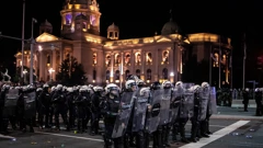 Prosvjed u Beogradu, 2. studenoga