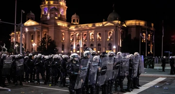 Prosvjed u Beogradu, 2. studenoga