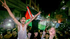 Palestinci slave na ulicama nakon primirja na jugu Gaze