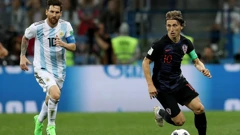 Lionel Messi i Luka Modrić, Rusija 2018. 
