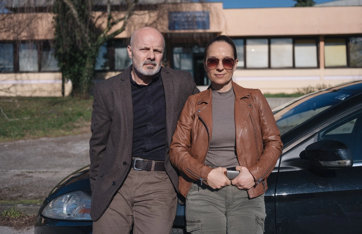  Sa snimanja dramske kriminalističke serije "Šutnja"
