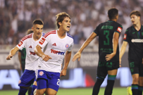 Hajduk - Istra 1961, Rokas Pukštas gol, Foto: Jakov Prkic /CROPIX