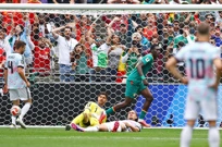 Sarr postiže pogodak za vodstvo Senegala 2:0, Foto: Agustin Marcarian/REUTERS