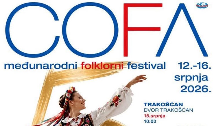 U Varaždinu otvorena 5. COFA, stigli folkloraši iz pet zemalja