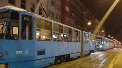 Poteškoće u tramvajskom prometu u Zagrebu , Foto: HRT/HTV