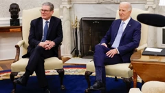 Keir Starmer i Joe Biden