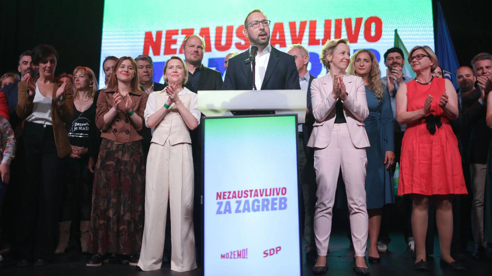 Pobjednički govor Tomislava Tomaševića