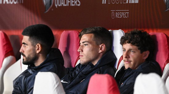 Luka Sučić (u sredini)