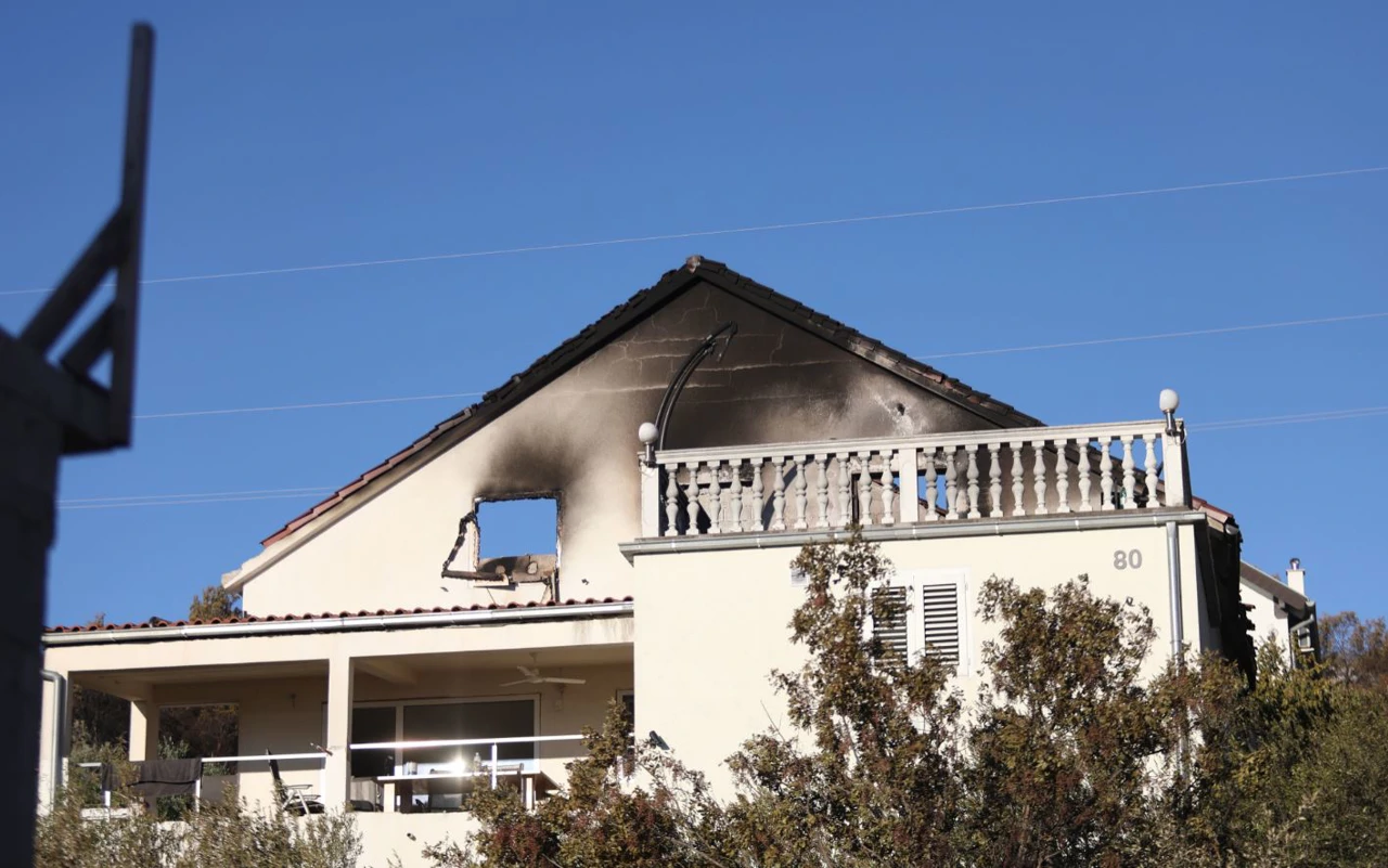 Posljedice požara na području Rasline , Foto: Dusko Jaramaz/PIXSELL