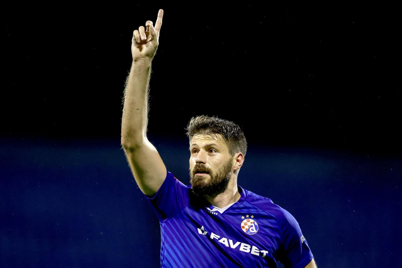 Dinamo - Lokomotiva. Bruno Petković , Foto: Igor Kralj/PIXSELL