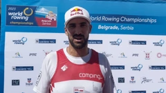 Martin Sinković nakon srebra na SP-u u Beogradu
