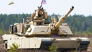 M1A2 Abrams na vojnoj vježi u Litvi 2016.