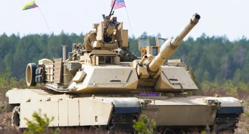 M1A2 Abrams na vojnoj vježi u Litvi 2016.
