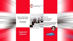 Plakat manifestacije, Foto: snimka zaslona/Savez Hrvata Duisburgs