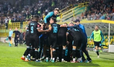 Slavlje igrača Rijeke, Foto: Goran Sebelic/CROPIX