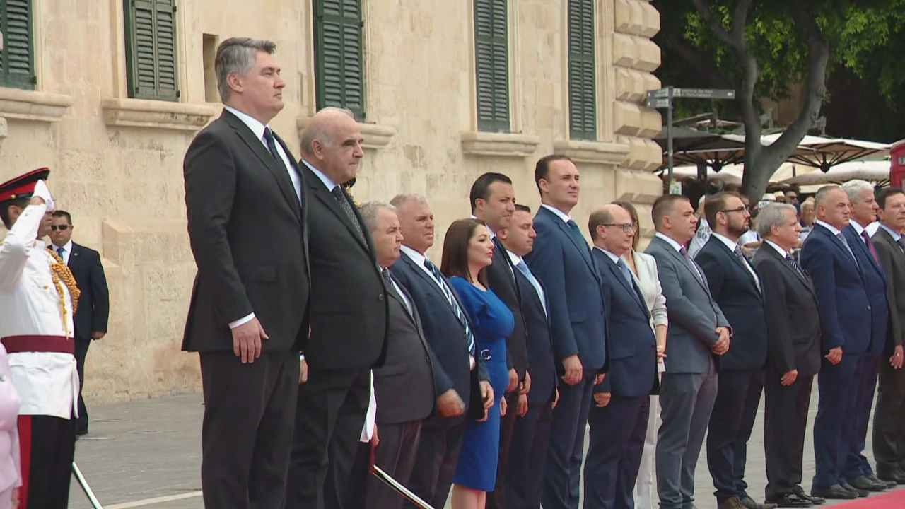 Predsjednik Milanović u državnom posjetu Republici Malti, Foto: Dnevnik/HRT