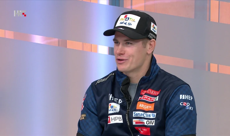 Filip Zubčić u emisiji "Kod nas doma"