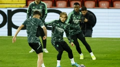 Luka Modrić na treningu