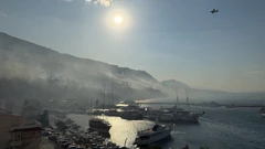  Veliki požar iznad Krila Jesenice   , Foto:  Ivo Cagalj/PIXSELL