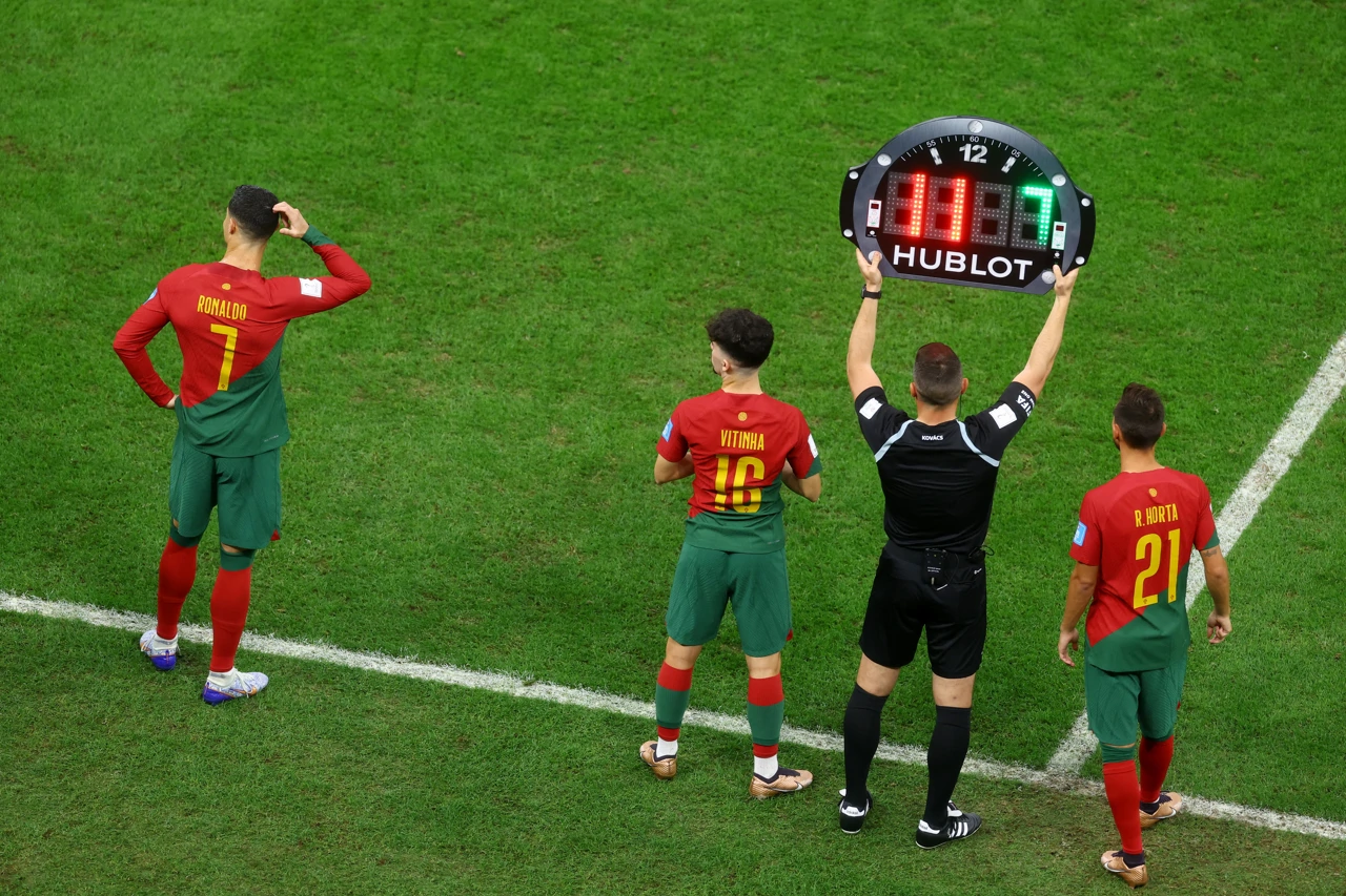 Cristiano Ronaldo ulazi u igru