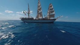 "Amerigo Vespucci" dva je puta oplovio Ekvator
