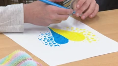 Najmlađi su potporu izrazili crtežima, Foto: Dnevnik/HTV/IMS/HRT