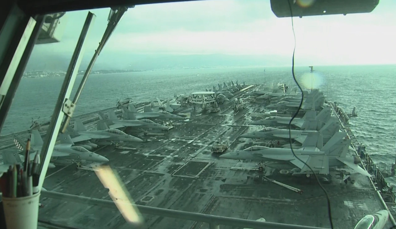 Američki nosač zrakoplova USS Harry S. Truman , Foto: HRT/HTV